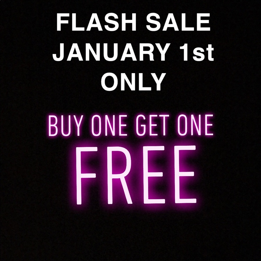 BUY ONE GET ONE FREE
